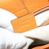 Secondhand Gucci Bamboo Orange Leather Bag