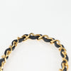 Secondhand Chanel Flap bag Navy Cotton