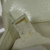 Secondhand Chanel Boy White Patent Leather Bag