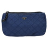 Secondhand Prada Tessuto Blue Synthetic Bag