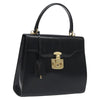 Secondhand Gucci Lady Lock Black Leather Bag