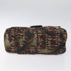 Secondhand Fendi Baguette Brown Nylon Bag