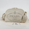Secondhand Prada Camera White Leather Bag