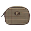Secondhand Burberry Nova Check Beige Canvas Bag