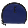 Secondhand Yves Saint Laurent Blue Leather Accessories