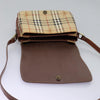 Secondhand Burberry Nova Check Beige Canvas Bag