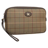 Secondhand Burberry Nova Check Beige Canvas Bag