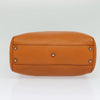 Secondhand Gucci Bamboo Orange Leather Bag