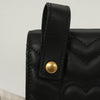 Secondhand Gucci Marmont Black Leather Accessories