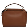Secondhand Fendi Dot Com Brown Leather Bag