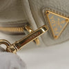 Secondhand Prada Camera White Leather Bag