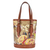 Secondhand Louis Vuitton Bucket Beige Canvas Bag