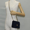 Secondhand Chanel Flap bag Navy Cotton
