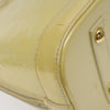 Secondhand Louis Vuitton Alma Yellow Patent Leather Bag