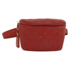Secondhand Chanel Bicolore Red Leather Bag