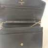 Chanel Logo Wallet on Chain Leather