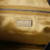 Secondhand Prada Spring/Summer 2001 Black and Yellow Leather Shoulder Bag - '00s
