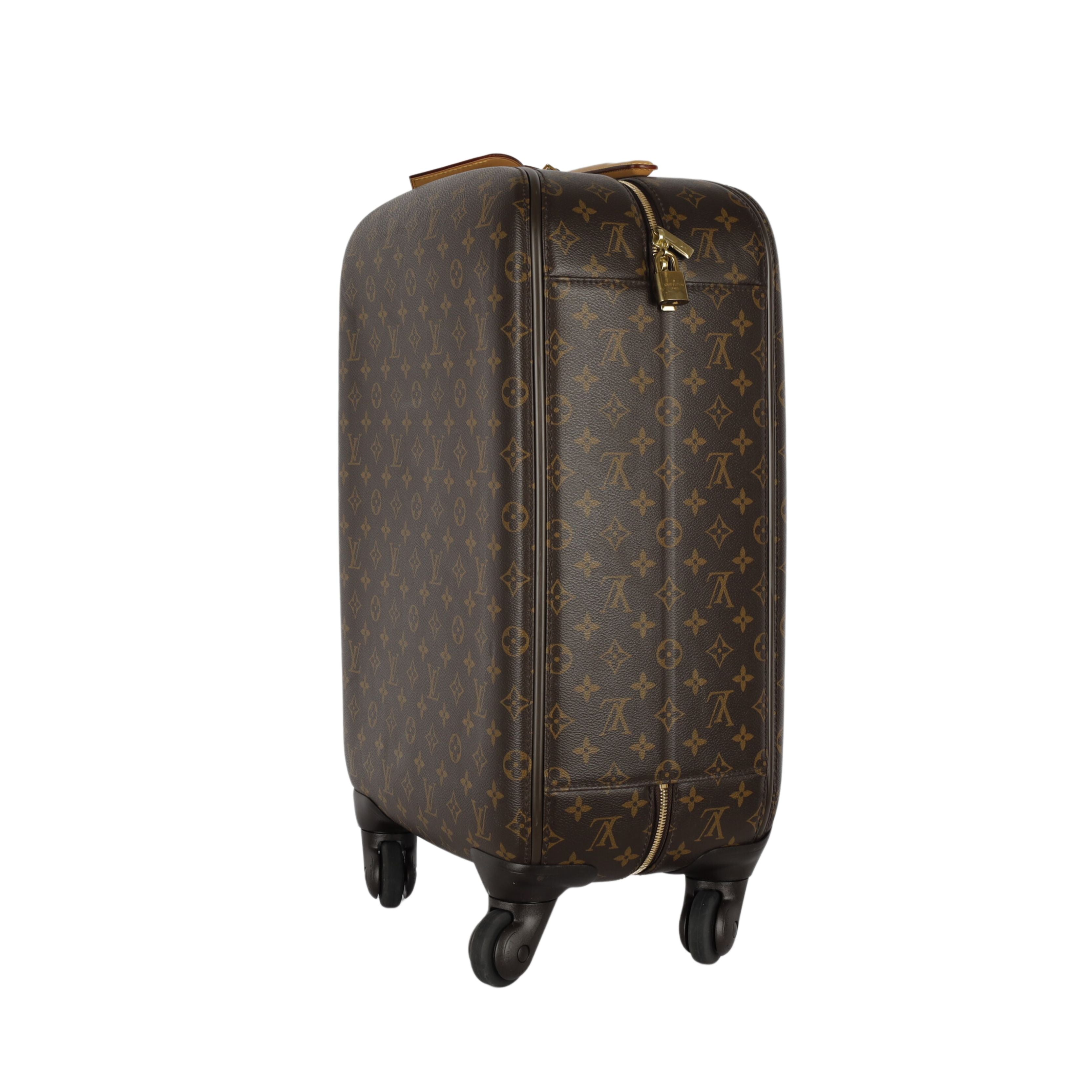 Louis Vuitton Monogram Zephyr 55 Rolling Luggage Bag at 1stDibs