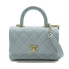 CC Caviar Quilted Small Handle Flap Bag - '10s Second-hand