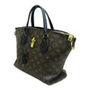 Monogram Flower Zipped Tote MM - '10s Second-hand