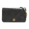 Quilted CC Full Flap Crossbody Bag - '10s Second-hand