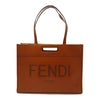 Leather Shopping Tote Bag - '10s Second-hand