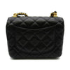 Mini Square Classic Single Flap Bag - '10s Second-hand