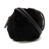 Fur Bucket Drawstring Bag - '10s Second-hand