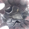 Fur Bucket Drawstring Bag - '10s Second-hand