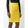 Thierry Mugler Yellow Wool Skirt - '80s Second hand