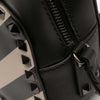 Valentino Leather Chevron Print Rockstud Camera Bag Secondhand