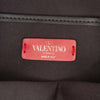Valentino Leather Chevron Print Rockstud Camera Bag Secondhand
