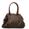 Zucca Canvas Ethnic Bag - '10s Second-hand