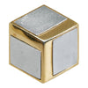 3D Cube Brooch - '10s Second-hand