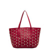 Star Studded Leather Sophia S Tote Bag - '10s Second-hand