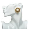 Faux Pearl Round Clip On Earrings - '10s Second-hand