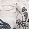 Secondhand Roberto Cavalli Vintage Tattoo Tiger Hearts Denim Jacket- '00s