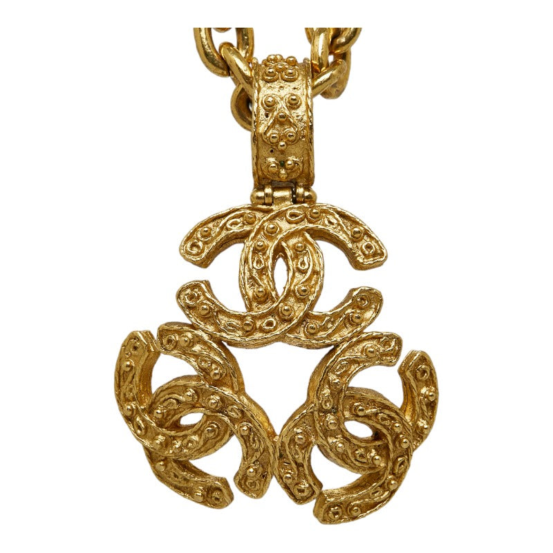 1994 Triple CC Logo Chain Necklace - '10s