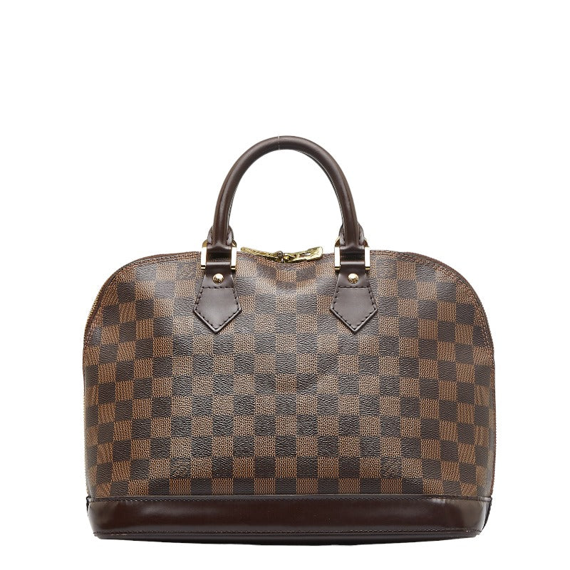 Louis Vuitton Milla Burgundy Leather Shoulder Bag (Pre-Owned)