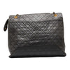 Chanel CC Quilted Leather Chain Shoulder Bag - '10s Second-hand