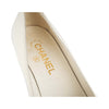 Secondhand Chanel Bi-color Block Heel Pumps