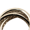 18k Diamond Three Bangles Full Trinity Ring - '10s Second-hand