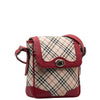 Nova Check Canvas & Leather Crossbody Bag - '10s Second-hand