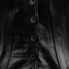 Secondhand Boned Bustier Leather Blazer - '90s