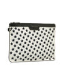 Leather Star-studded Clutch - '10s Second-hand