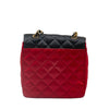 Quilted Satin Chain Shoulder Bag - '10s Second-hand