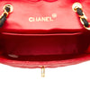 Quilted Satin Chain Shoulder Bag - '10s Second-hand