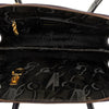 Ferragamo Leather Gancini Dome Satchel Secondhand