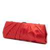 Valentino Satin Pleated Chain Evening Clutch Secondhand