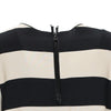 Secondhand Lanvin Black and White Stripe Top